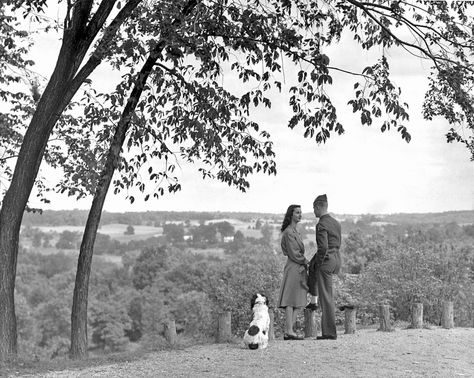 A couple at the University of Michigan in Ann Arbor (1943) North Campus, Beautiful Beach Wedding, Tropical Beaches, Destination Wedding Planning, University Of Michigan, Vintage Life, Vintage Portraits, Ann Arbor, Tropical Beach