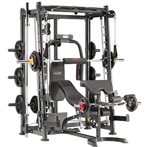 YSMART Workout Machine Total Body Training Home Gym System Bowflex Blaze, Logos Gym, Gym Resistance Bands, Modern Gym, Home Gym Machine, Small Home Gym, Multi Gym, Fitness Guide, Gym Room At Home