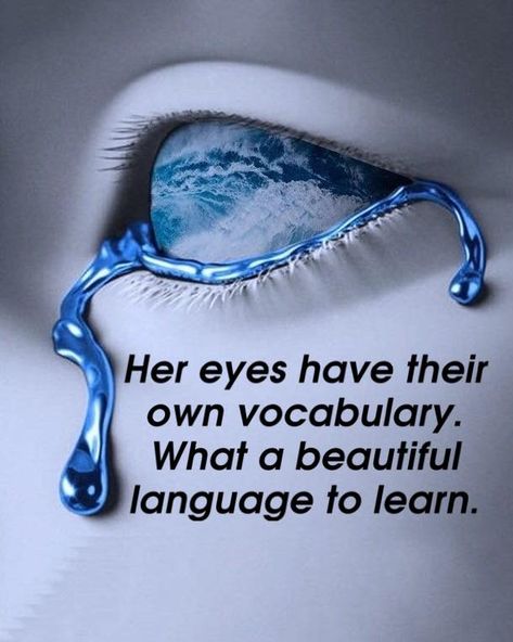 ✨ Her eyes have their own vocabulary, speaking volumes without a single word. 🌟 What a beautiful language to learn! 💖 #EyesTellStories #silentcommunication #thesoulgates #learn #blueeyes #fyp Language To Learn, Eyes Speak, Single Words, Her Eyes, Learning Languages, Vocabulary, To Learn, Communication, Quick Saves