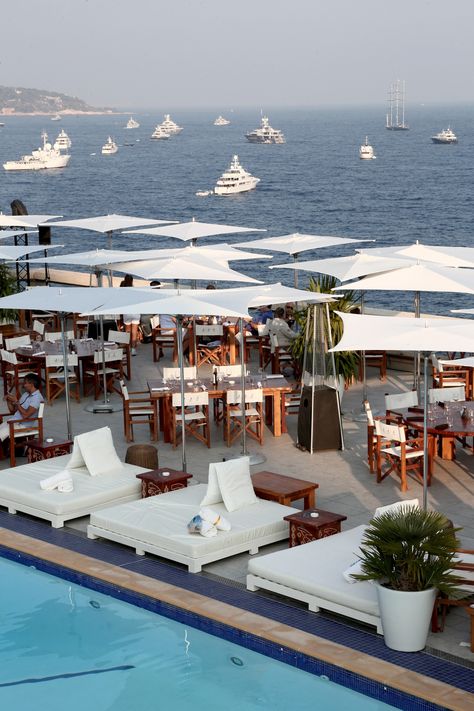 Nikki Beach at Fairmont Monte Carlo, Monaco Monte Carlo Restaurant, Monaco Beach Club, French Riviera Beach Club, Monte Carlo Beach, Monaco Beach, Monaco Summer, Fairmont Monte Carlo, Monte Carlo Monaco, Juan Les Pins