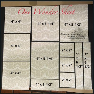 Stamp a Blessing: One Wonder Sheet Template 1 Card Measurements, Card Sketches Templates, Card Making Templates, I Am Learning, Loving People, Card Sketch, One Sheet Wonder, Sheet Template, 5x7 Cards