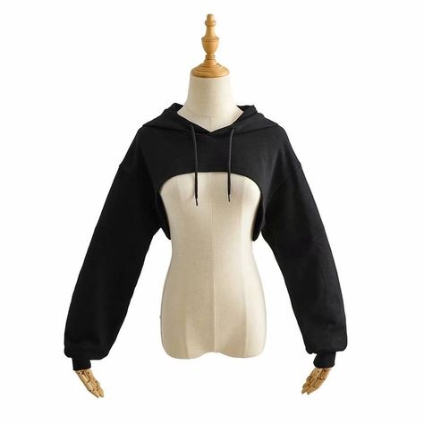 Cropped Hoodie YP537 - Harajuku Kawaii Fashion Anime Clothes Fashion Store - SpreePicky Hipster Women, Kawaii Shirts, Dance Tops, Hipster Fashion, Hooded Tops, Kawaii Clothes, Drawstring Hoodie, Casual Pullover, Fall Outfits Women