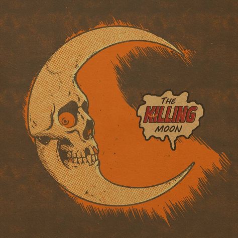 The killing moon, will come too soon.  #100daysofhalloween #halloween #austinpardunart #drawlloween Too Soon, The Moon, Moon, Orange, Halloween, Art