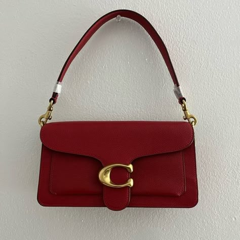 Coach Tabby Red Red Coach Purse, Coach Tabby, My Style Bags, Luxury Bags Collection, Handbag Essentials, Red Purse, Dream Bags, Red Bag, Girly Bags