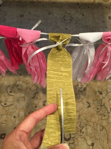 I wanted to make a tassel garland for a baby shower for a friend. I have seen so many cute examples on Pinterest for these using tissue paper, ribbon, etc. Since we sell a wide range of colored cre… Diy Tassel Garland, Anniversaire Diy, Fiesta Baby Shower, Tassel Garland, Diy Garland, Trendy Baby, Diy Party Decorations, Grad Parties, Diy Birthday