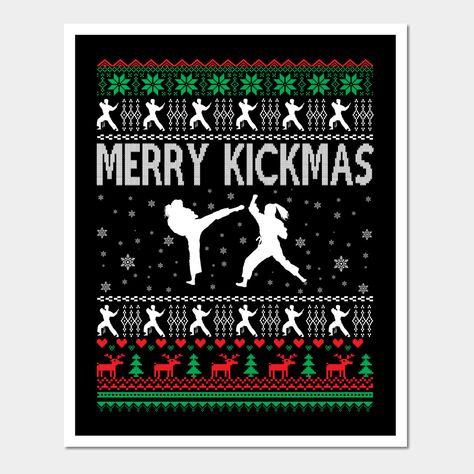 Karate Christmas, Karate Gifts, 2024 Christmas, Jolly Christmas, Holly Jolly, Crafty Ideas, Karate, Christmas Card, Extra Large