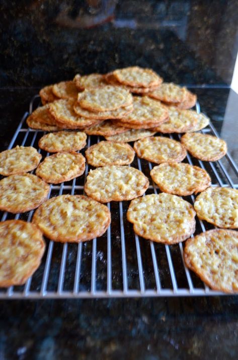 Chewy Coconut Cookies – Mikey's In My Kitchen Coconut Thins Cookies, Coconut Lace Cookies, Coconut Cookie Recipe, Chewy Coconut Cookies, Coconut Cookie, Coconut Cookies Recipes, Cookies Chewy, Lace Cookies, Cake Mug