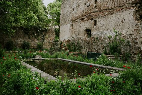 ROSE & IVY Journal Garden Dreamer | An Enchanting Roman Garden Garden Swings, Dan Pearson, Roman Garden, Famous Gardens, Cypress Trees, Garden Pond, Garden Photography, Natural Pool, Garden Edging