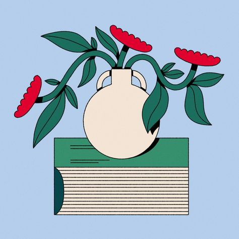 A book and a vase 🌿 . . . #illustration #digitalillustration #flowerillustration #drawing #flower #flowerdrawing #editorialillustration #floralillustration #stilllifedrawing Flower Vases Illustration, Flower Vase Illustration, Vase Illustration, Botanical Book, Ipad Painting, Still Life Drawing, Digital Illustrations, Flat Illustration, Editorial Illustration