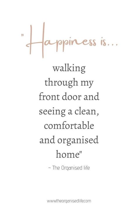 Morning Cleaning Routine, Clean House Quotes, Calm Home, Organised Life, Cleaning Routines, Organization Quotes, Cleaning Quotes, House Quotes, Lifestyle Board