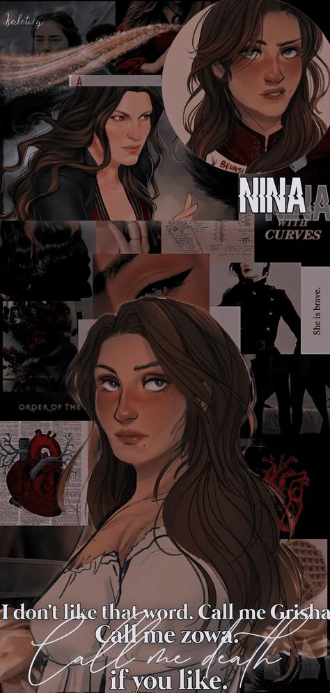 Nina Six Of Crows Aesthetic, Nina From Six Of Crows, Nina Six Of Crows Fanart, Nina Zenik Wallpaper, Crooked Kingdom Wallpaper, Six Of Crows Crooked Kingdom, 6 Of Crows Aesthetic, Six Of Crows Fanart Wallpaper, Crooked Kingdom Fanart