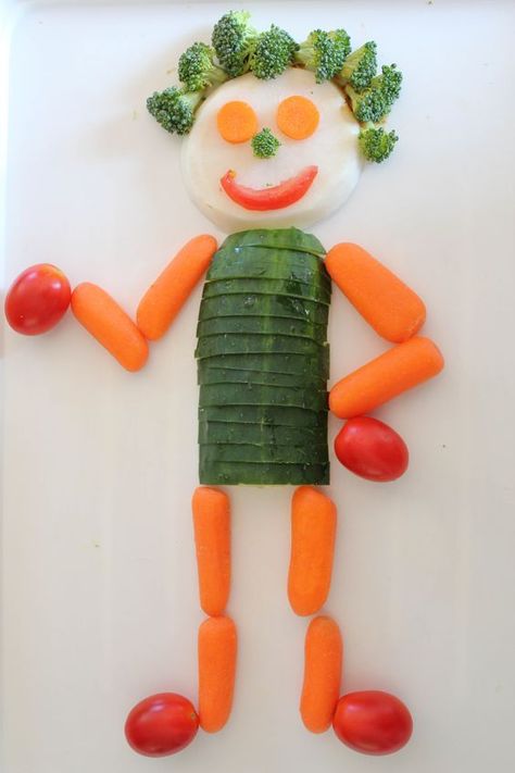 15 Ways to Get Your Toddler to Eat Veggies - Her Happy Home Healthy Food Art, Veggie Art, Fun With Food, Food Art For Kids, Eat Veggies, Creative Food Art, Vegetable Carving, Food Garnishes, Fun Kids Food