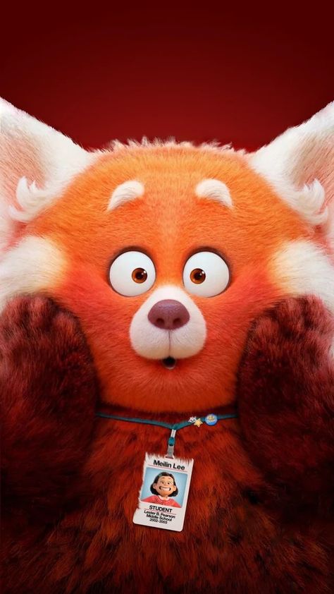 Red Panda Wallpaper Iphone, Turning Red Wallpaper, Red Panda Cartoon, Turing Red, Panda Wallpaper Iphone, Butterbean's Cafe, Meilin Lee, Red Disney, For Phone Wallpaper