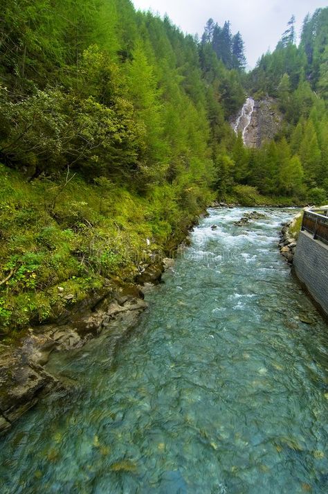 Waterfall And River In Austria. Waterfall, river and forest located in Austria ( , #affiliate, #Austria, #River, #Waterfall, #river, #Europe #ad Austria Waterfall, River Waterfall, Dreamy Places, Digital Design Trends, Bushcraft, Austria, Digital Design, Design Trends, Stock Images