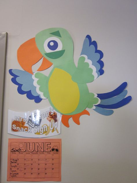 Jungle Bulletin Boards, Jungle Theme Classroom Decorations, Jungle Vbs, Jungle Classroom, Jungle Theme Classroom, Top Teacher, Summer Themes, Parakeet Bird, Sabbath School