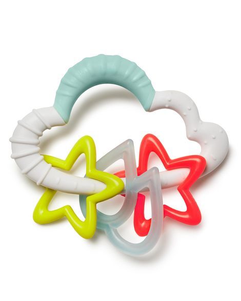 Silver Lining Cloud Starry Rattle from Skiphop.com. Shop clothing & accessories from a trusted name in kids, toddlers, and baby clothes. Target Baby, Stroller Toys, Buybuy Baby, Skip Hop, Teether Toys, Baby Teethers, Teething Toys, Baby Rattle, Silver Lining