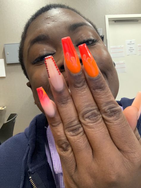 Leo Season Nails, Leo Nails Zodiac, Leo Nails, Nail School, Season Nails, Leo Season, Cosmetology School, School Nails, 13th Birthday