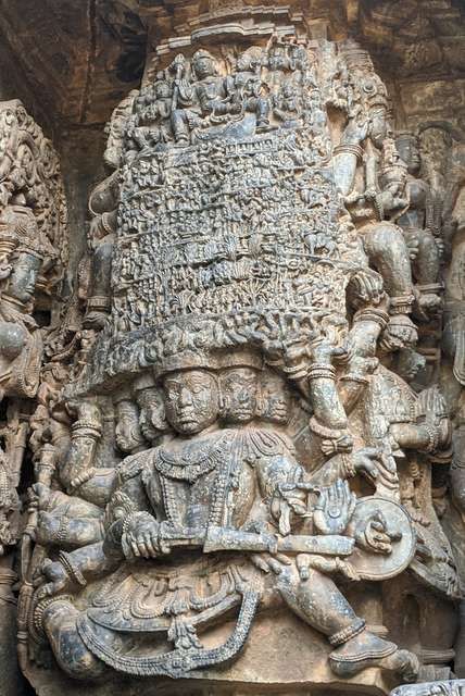 Halebeedu Hoysaleshwar Temple A Hoysala Marvel | Inditales Hoysala Architecture, Historical Sculptures, Indian Temple Architecture, Ancient Indian Architecture, Stone Pillars, Indian Sculpture, Temple Architecture, Temple Art, Indian Architecture