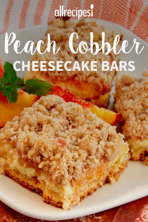 Magic Peach Cobbler, Peach Cobbler Cheesecake Recipe, Skillet Peach Cobbler, Peach Cobbler Cheesecake, Good Peach Cobbler Recipe, Peach Cobbler With Bisquick, Gluten Free Peach Cobbler, Peach Cobbler Muffins, Peach Cobbler Dump Cake