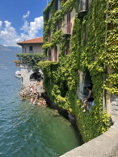 Lake Como Swimming, Nesso Lake Como, 20s Moodboard, Lake Como Italy Aesthetic, Nesso Italy, Lake Como Aesthetic, Wallpapers Travel, Lac Como, Italy Project