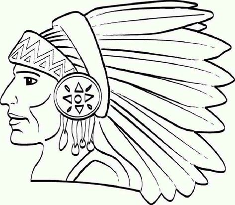 Native American Coloring Pages, Native Drawings, Native American Drawing, American Day, Scooby Snacks, Native American Chief, Native American Patterns, Horse Coloring Pages, Native American Crafts