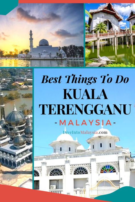 Full guide of things to do in Kuala Terengganu including the best food, mosques, Chinatown and more. All the attractions in Kuala Terengganu for your trip. Kuala Terengganu Malaysia, Terengganu Malaysia, Storm Wallpaper, Kuala Terengganu, Malaysia Travel, Backpacking Trip, Travel Finds, Places Of Interest, Backpacking Travel