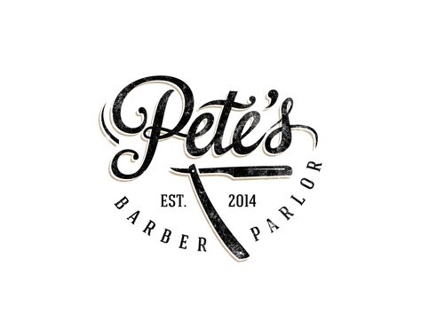 Check out this Logo design from the 99designs community. Best Logo Fonts, Barber Logo, Barbershop Design, Vintage Logos, Logos Ideas, Restaurant Logo, Shop Logo Design, Brand Fonts, Logo Creation