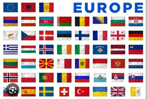 European Flags, All European Countries, European Countries, Stock Illustration, Royalty Free Stock Photos, Tech Company Logos, Flag, Stock Photos, Illustrations