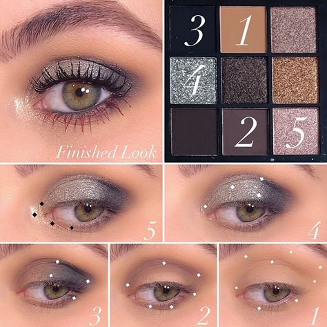 huda beauty smoky obsessions 70s Eye Makeup, Subtle Eye Makeup, Fall Eyeshadow, Precisely My Brow Pencil, Huda Kattan, Colourpop Eyeshadow, Makeup For Older Women, Makeup Tutorial Eyeshadow, Eye Makeup Steps