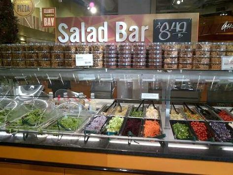 Salad bar design Salad Bar Design, Salad Bar Restaurants, Air Fryer Sweet Potato Fries, Salad Shop, Juice Bar Design, Hamburger Restaurant, Bowl Decor, Sandwich Shop, Deli Meats