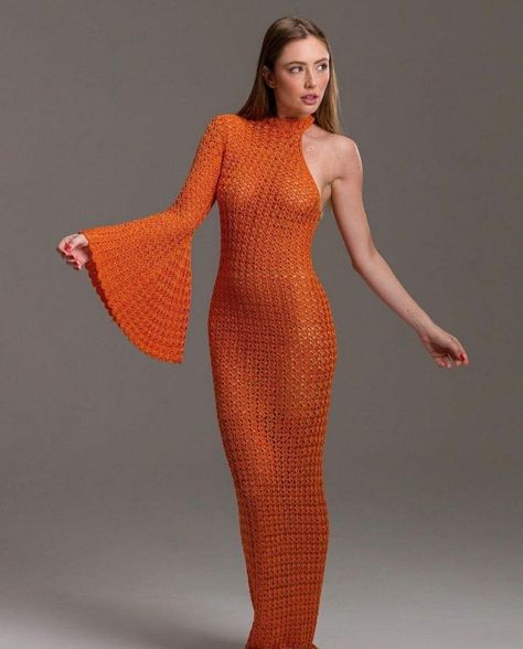 Minimal Dress, Hippie Crochet, Lacey Dress, Macrame Dress, Crochet Fashion Patterns, Exclusive Dress, Classy Work Outfits, Knitwear Fashion