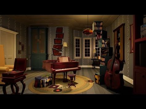 Coraline Living Room, Coraline Interior, Coraline Acnh, Coraline House Layout, Coraline Room, Coraline House, Film Shots, Sims 4 Challenges, Bloxburg Builds