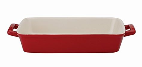 Mrs Andersons Baking Oblong Rectangular Baking Dish Roasting Lasagna Pan Ceramic Rose 13Inches x 9Inches x 25Inches ** Click on the image for additional details. (This is an affiliate link) Ceramic Rose, Bakeware Storage, Baked Lasagna, Lasagna Pan, Ceramic Bakeware, Popsugar Food, Cooks Illustrated, Big Kitchen, Baked Ziti