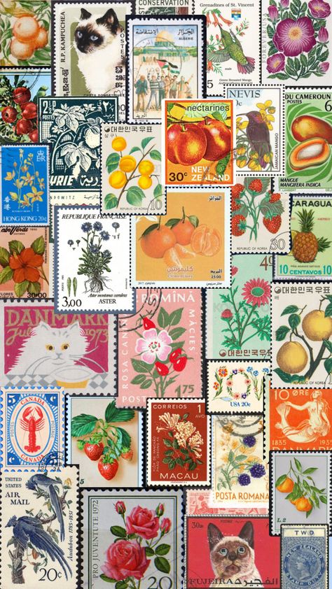 #myfirstshuffle #stamps #vintage stamps Stamps Vintage, Postage Stamp Design, Iconic Wallpaper, A Wallpaper, Phone Wallpaper Patterns, Cute Patterns Wallpaper, Vintage Stamps, Computer Wallpaper, Cute Wallpaper Backgrounds