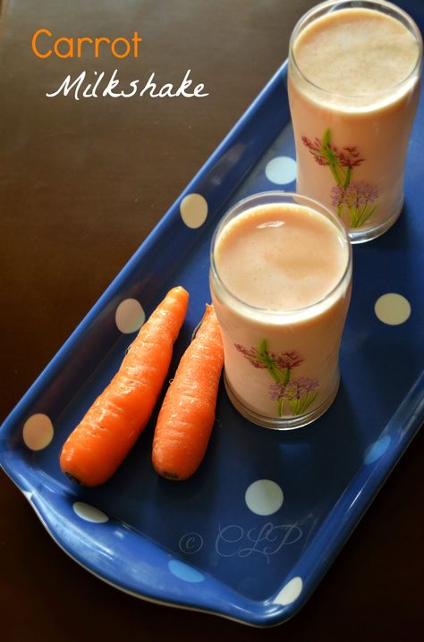 Carrot Milkshake just like from Woodlands Carrot Milkshake, Drink For Clear Skin, Recipes With Carrots, Carrot Drink, Nutmeg Powder, Clear Skin Remedies, Clear Skin Overnight, Clear Skin Detox, Carrot Halwa