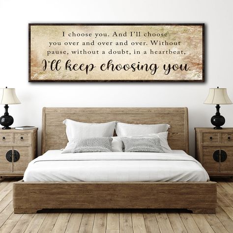 Your bedroom is your sanctuary, your personal haven. It's where you unwind, relax, and recharge. It's a reflection of your personality and style. So, why not add some personal touch to it with some creative bedroom sign ideas? From motivational quotes to personalized names and phrases, there are endless options to choose from. In this blog post, we'll take a look at some of the best bedroom sign ideas that will give your room a unique and personalized touch. Sweet Dreams Sign, Personalized Bedroom, Over The Bed, Bedroom Signs, Wall Canvas Painting, Family Names, Above Bed, Bedroom Wall Decor, Large Bedroom