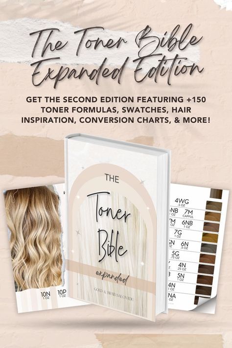 The Toner Bible, Toner Bible, Icy Blondes, Toner Formulas, Shadow Roots, Hair Education, Shadow Root, Icy Blonde, Highlights Brown Hair