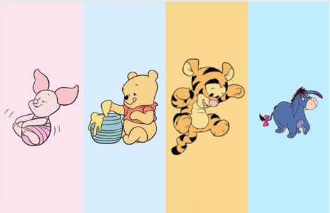 4 Wallpaper Bff, Matching Wallpaper 4 Friends, Matching Wallpaper For 4 Friends, Winnie The Pooh Matching Pfp, Wallpaper For 4 Best Friends, Matching Wallpaper 3 People, Trio Lockscreen Matching, Aesthetic Winnie The Pooh, 4 Bffs Wallpaper