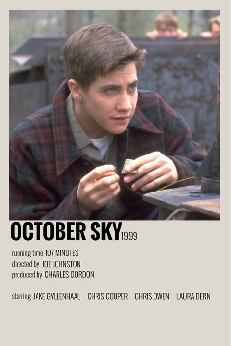 Spy Movie Aesthetic, October Sky Movie, Filmmaking Inspiration, Cinema Quotes, October Sky, Netflix Movies To Watch, Top Tv Shows, Halloween Movie Night, Movies For Boys