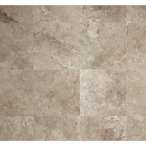 Create a soothing environment with this wall tile - an array of glazed color body porcelain with the look of travertine or limestone. | Bedrosians Stone Valley 36" x 36" Porcelain Stone Look Floor Use TilePorcelain in Gray, Size 36.0 H x 36.0 W x 0.375 D in | Wayfair Tile Saw, Slate Tile, Accent Tile, Distressed Painting, Colour Field, Floor And Wall Tile, Hotel Room, Decorative Tile, Remodel Ideas