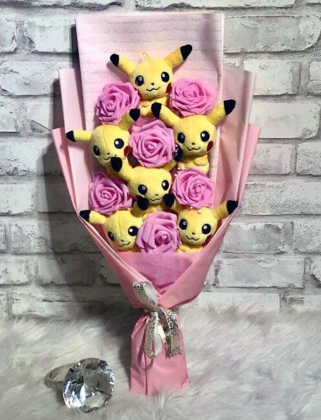 Plush Bouquet, Pokemon Plush, Pokemon, I Hope, Pokémon