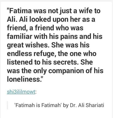 Fatimah (SA) & Imam Ali (AS) | Love | Islam | Marriage | Friendship | Ahlulbayt | Sunnah Prophet Muhammad Quotes, Islam Marriage, Imam Ali Quotes, Muhammad Quotes, Muslim Couple Quotes, Muslim Love Quotes, Hadith Quotes, Mia 3, Ali Quotes