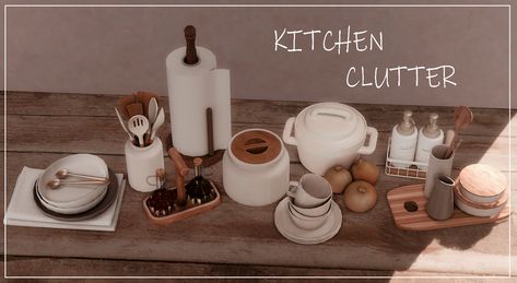 Sims 4 Cc Candles, Pinkbox Anye, Sims Furniture, Sims 4 Kitchen, Sims Packs, The Sims 4 Pc, Sims 4 Clutter, The Sims 4 Packs, Kitchen Clutter