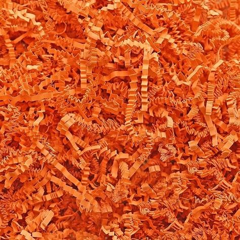 Amazon.com: Bobobag 1LB Crinkle Cut Paper Shred Filler, Raffia Grass Shredded Paper for Gift Wrapping and Gift Box Filling (Orange) : Health & Household Wrap Fillings, Shredded Tissue Paper, Shredded Paper, Easter Basket Fillers, Wellness Gifts, Tissue Paper, Easter Baskets, Kids Party, Gift Box