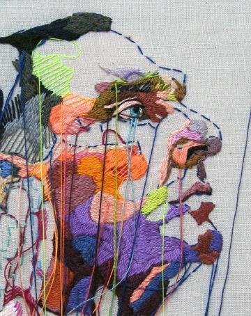 Extreme Embroidery, Skitse Bog, Art Fil, A Level Textiles, Thread Art, Tableau Art, Gcse Art, Sketchbook Art, A Level Art