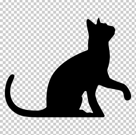 Black Cat Cake Topper, Cat Silloute, Cat Silhouette Printable, Black Cat Outline, Cat Overlay, Cat Wedding Cake, Silhouettes Art, Black Cat Png, Cat Wedding Cake Topper