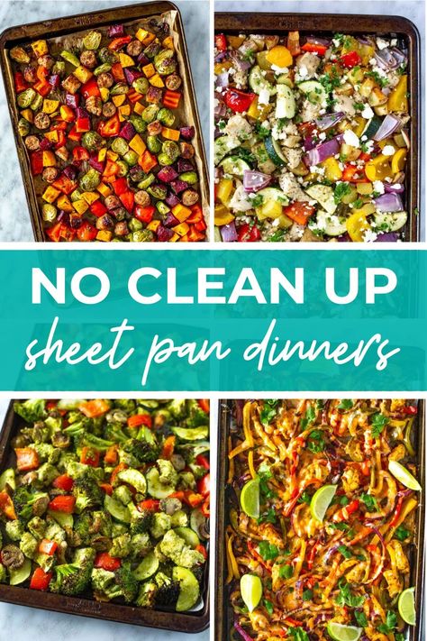 Tray Dinners Sheet Pan, Easy Fall Sheet Pan Dinner, Easy Sheet Pan Meals Healthy, Sheet Pan Dishes, Sheet Pan Dinners Fall, Easy Sheet Pan Recipes Healthy, Kid Friendly Sheet Pan Dinners, Make Ahead Sheet Pan Dinners, Protein Sheet Pan Meals