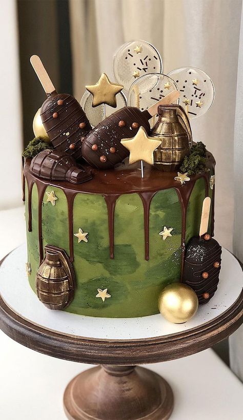 birthday cake, cake designs 2021, cake ideas, elegant cake ideas, birthday cake ideas , birthday cake for adults Army Cake Ideas, Elegant Cake Ideas, Cute Birthday Cake Ideas, Army Birthday Cakes, Army Themed Birthday, Green Birthday Cakes, Cute Birthday Cake, Army Cake, Army Birthday Parties