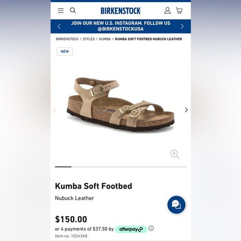 Birkenstock Kumba tan sandals Birkenstock Kumba, Shoes Birkenstock, Soft Bed, Tan Sandals, Sand Castle, Birkenstock Shoes, Birkenstock, The Original, Original Box