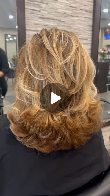 Balayage Layers, Shorthair Bangs, Love Reels, Highlights Balayage, Layered Haircuts For Medium Hair, Balayage Hair Dark, Brown Hair With Blonde Highlights, Long Bob Haircuts, Fashion And Beauty Tips